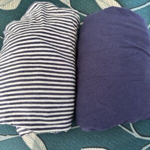 Organic 100% cotton fitted crib sheets. Touched by Nature brand.